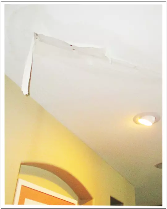 Air Conditioning Condensation Leak on Ceiling