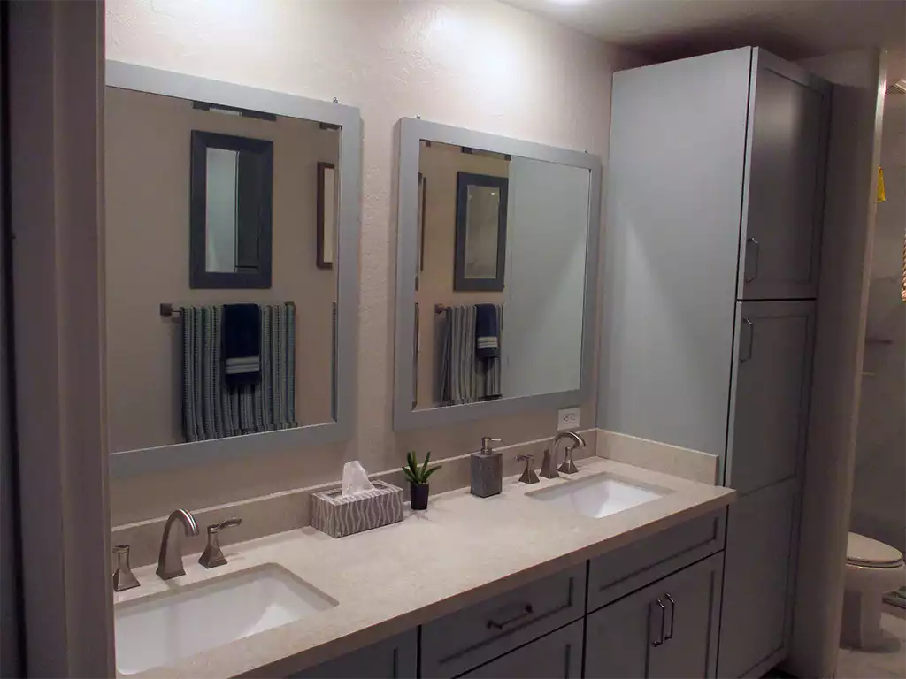 Guest Bath Renovation Finished Look