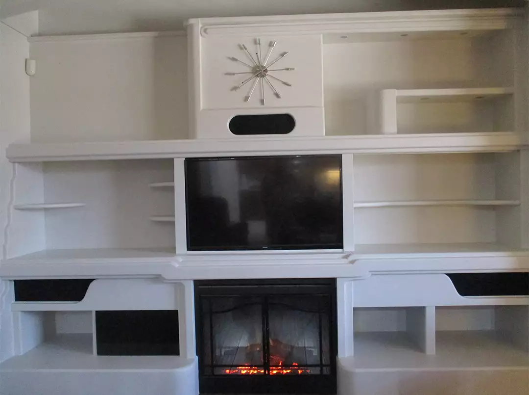 Finished Wall Unit Textured and Primed