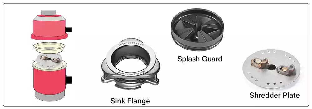 Garbage Disposal Cleaning these Inside Parts